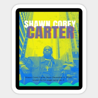 Shawn Corey Carter / 1969 Sticker